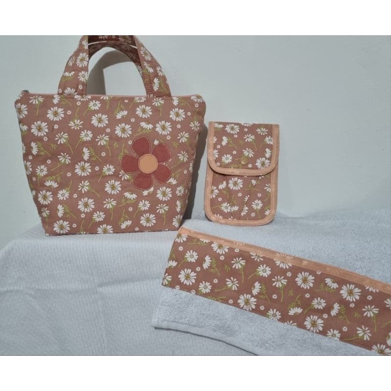 Bolsa porta esmalte/ necessaire manicure bolsa organizadora porta alicate de unha