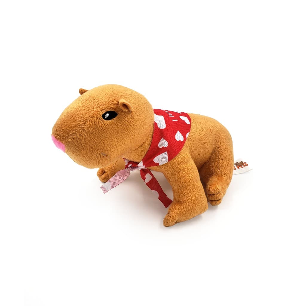 PELÚCIA- CAPIVARINHA VALENTINA (12 CM )