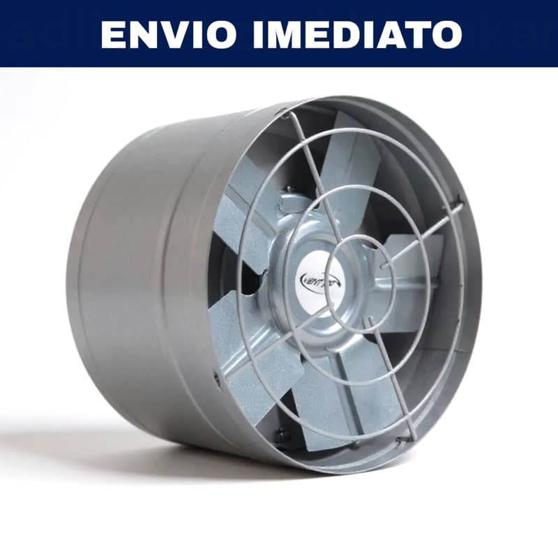 Exaustor 25cm Alta Vazão Venti Air Bivolt - Churrasqueiras Coifas c/ Selo Inmetro Alta Qualidade