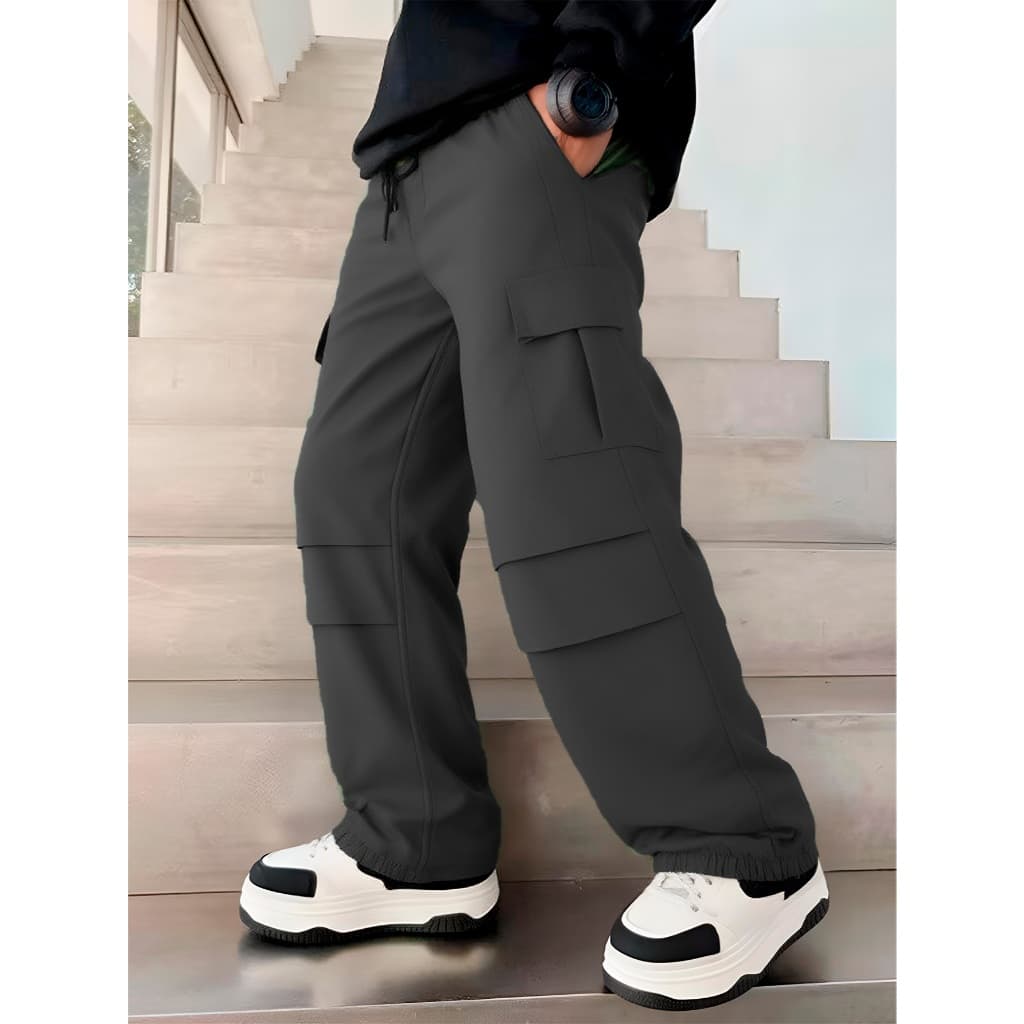 Calça Cargo Tactel Juvenil Infantil Tam 8 ao 16