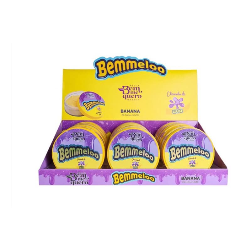 Pó Banana Bemmeloo – Cheirinho de Uva | Bella Bem Me Quero - 10g