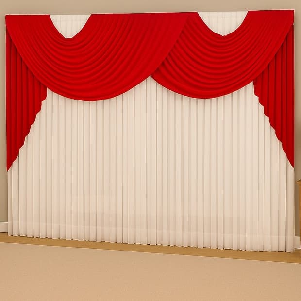 CORTINA Livia para sala e quarto ( APENAS A CORTINA )