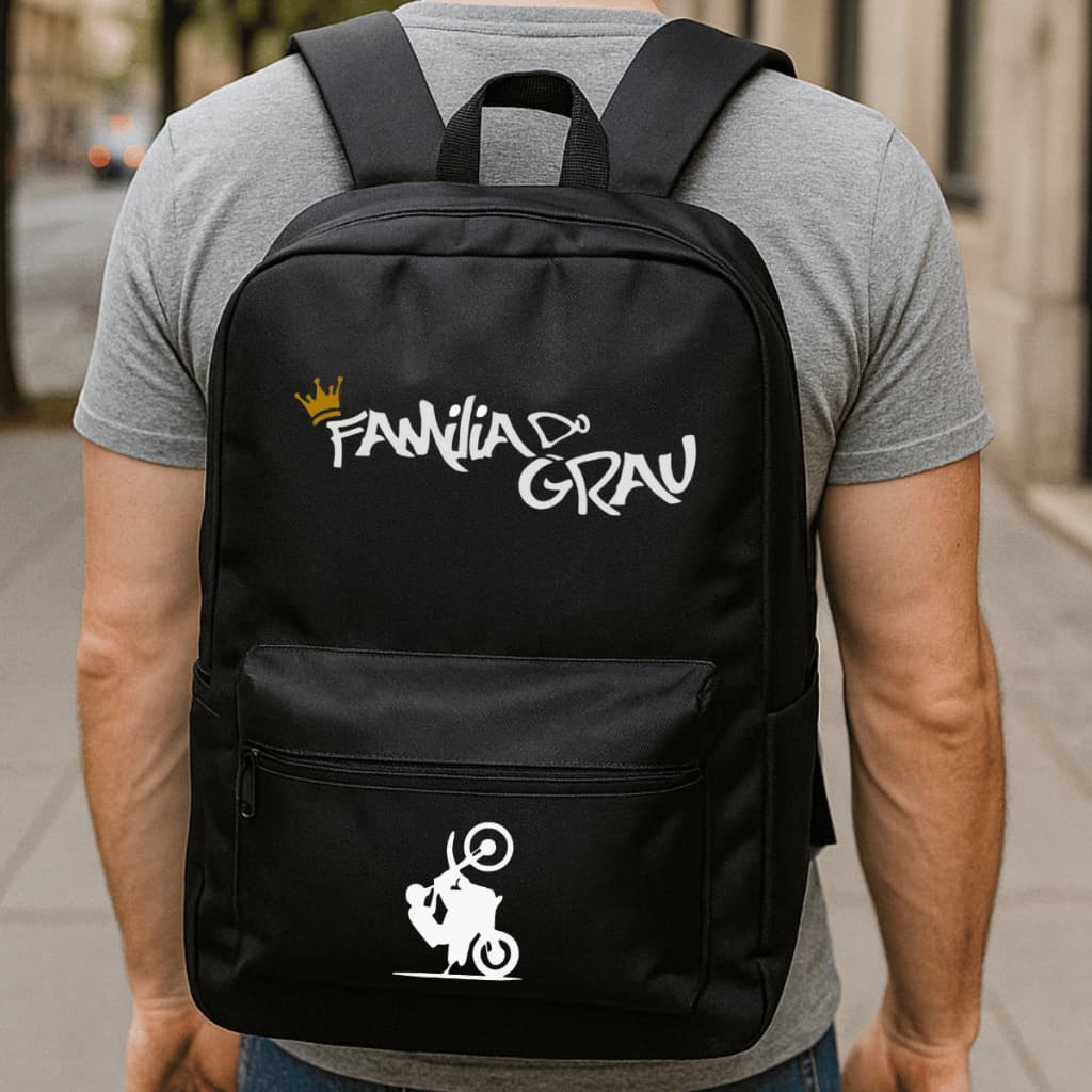 Mochila Escolar Masculina Trabalho Mochila Infantil preta bolsa Mochila familia do grau