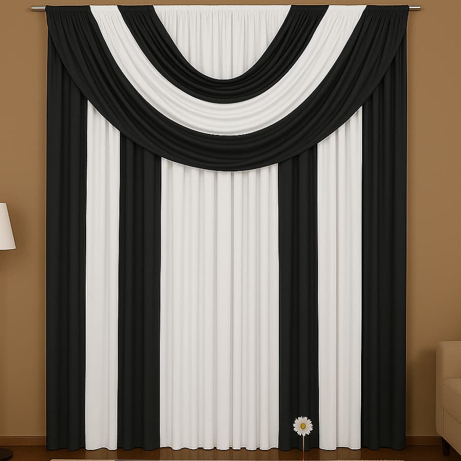 Cortina Suprema- Ideal Para Sala, Quarto, Igreja.