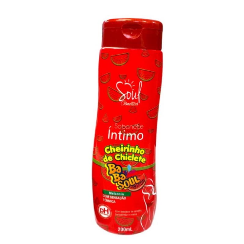 Sabonete Íntimo Melancia | Soul Cosméticos - 200ml