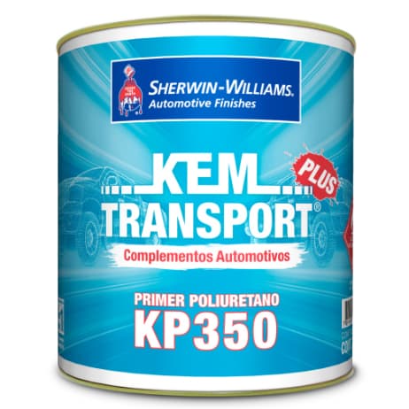 Primer PU Automotivo Cinza Sherwin Willians KP-350 Com catalizador 900ml