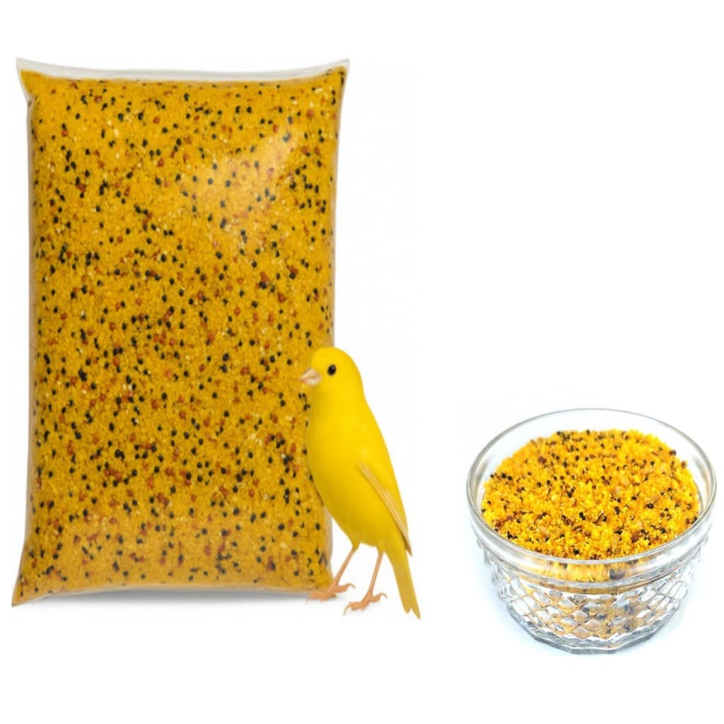 Mistura Canários Vitamina Amarela Ovos/mel 1kg Belga