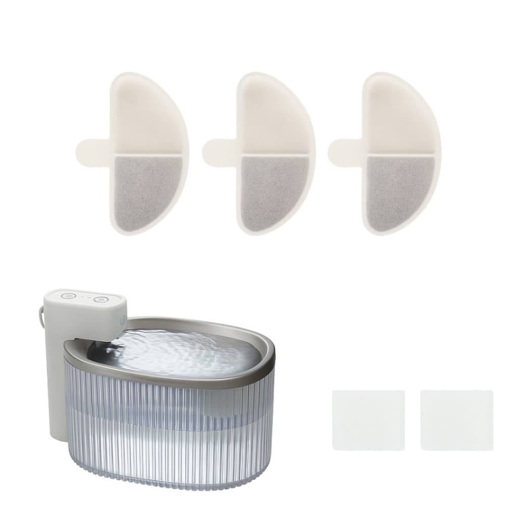 Filtros Substituição Fonte Bebedouro Pets Sorrino 3 Camadas Cães Gatos Refil Filtragem Água Automático