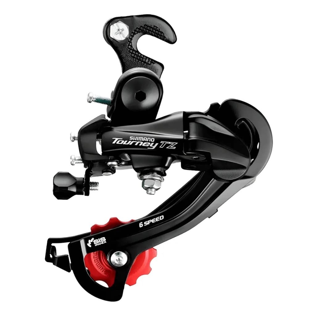Câmbio Traseiro de Bicicleta Shimano Tourney RD-TZ500 GS para 6 e 7 Vel