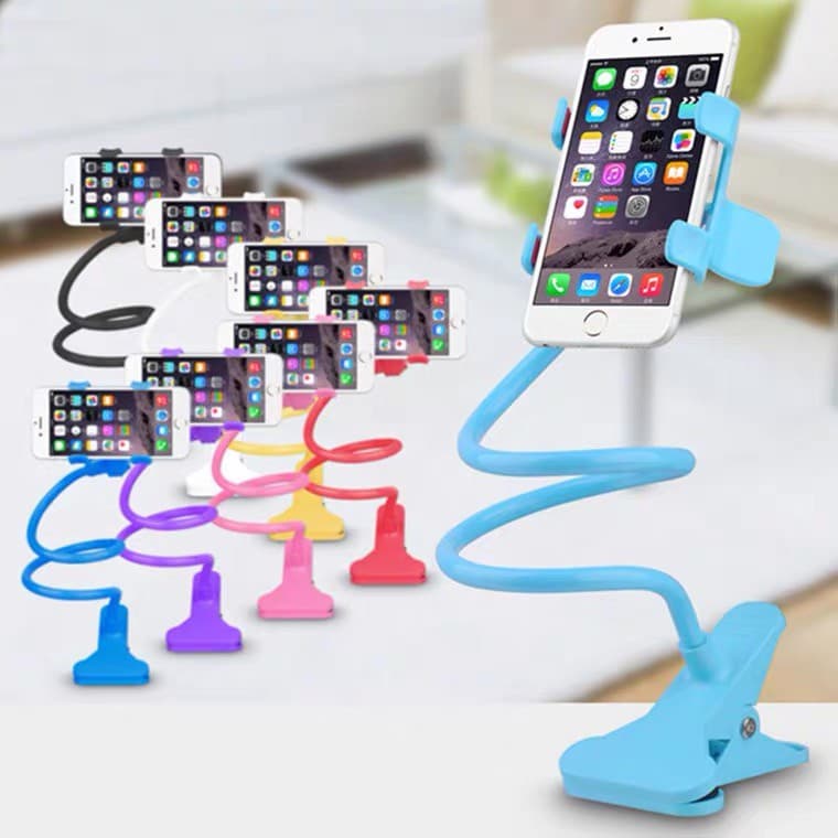 Suporte Celular Articulável Universal Flexível Presilha 360 Giratório
