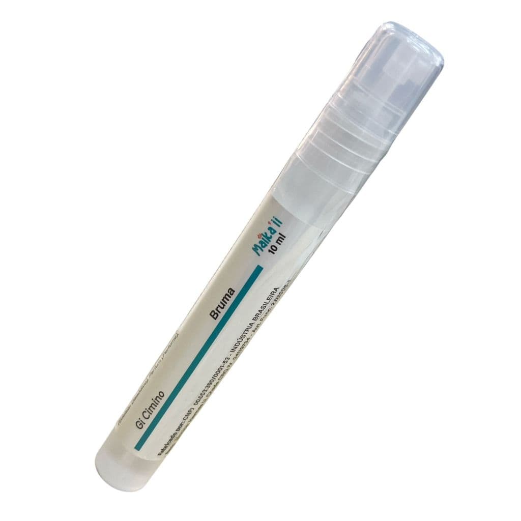 MINI BRUMA SPRAY FIXADORA MAIKAII GI CIMINO 10ml  FIXA MAQUIAGEM  FIXA PIGMENTOS FINOS HIDRATA PELE