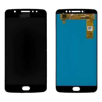 Tela Display Compativel Com Moto E4 Plus Dourada Preta Incell
