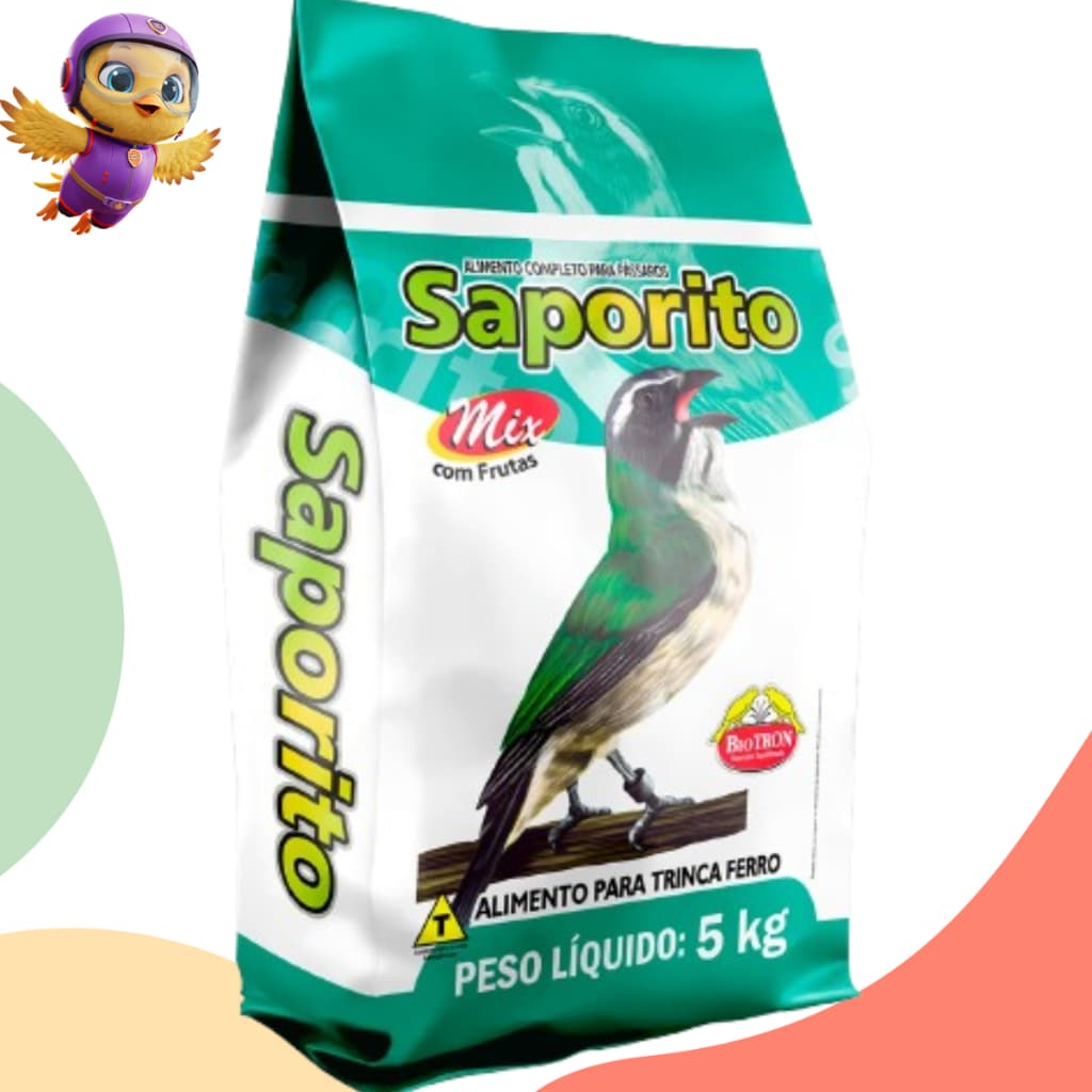 Biotron Saporito Mix - 5kg - Trinca Ferro Pixarro