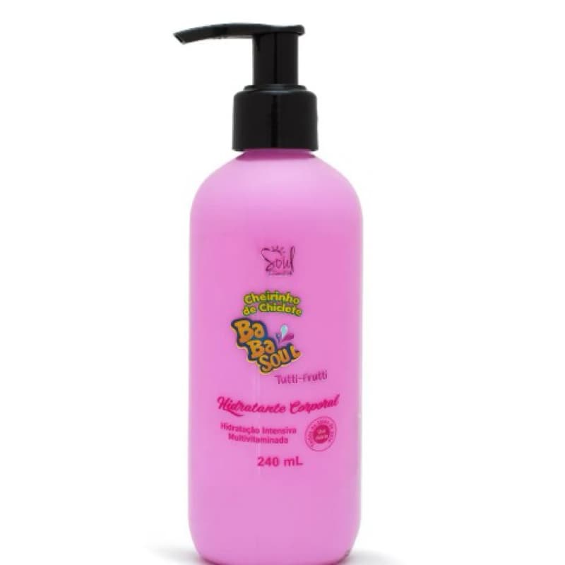 Hidratante Corporal Babasoul Tutti-Frutti - 240 ml | Soul Cosméticos
