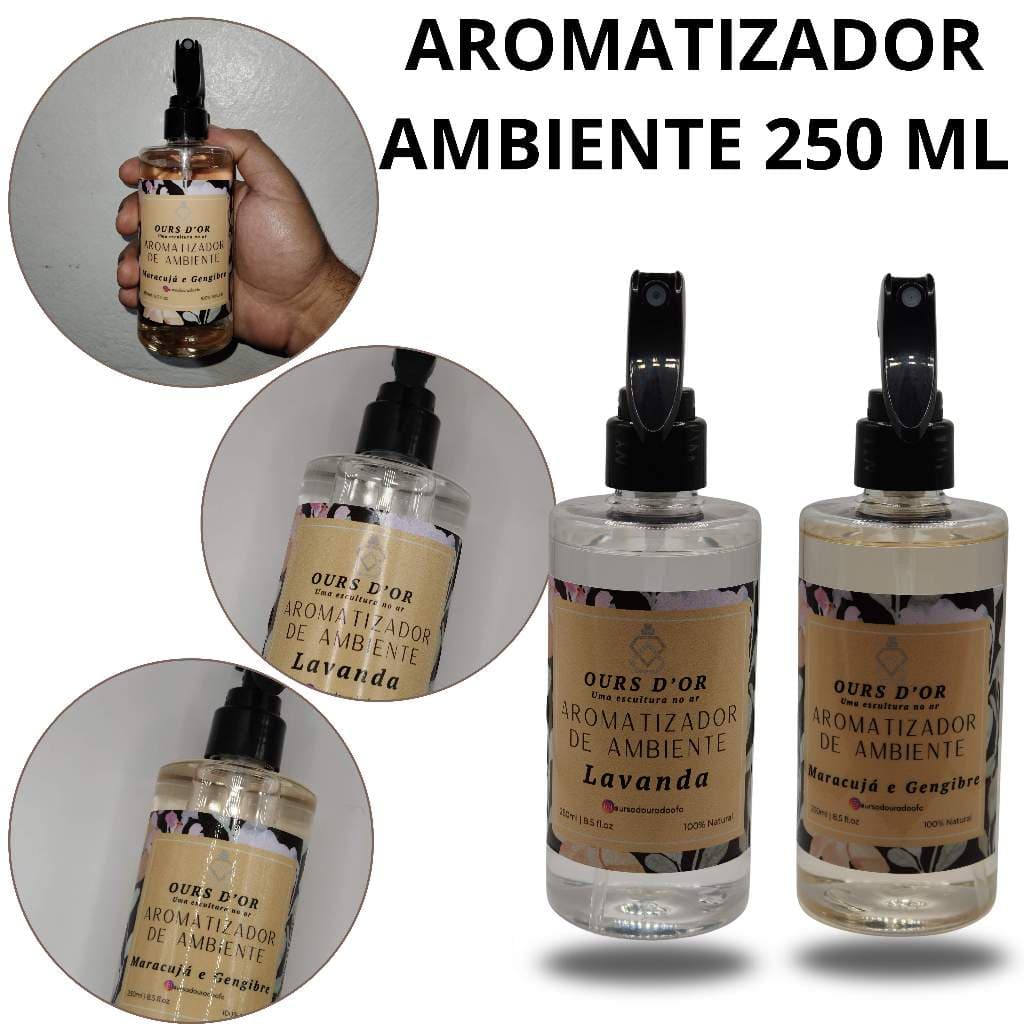 Home Spray 250 mL (aromatizador de ambiente) 2 cheirinhos pra casa