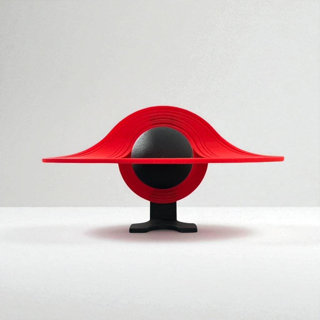 Escultura Decorativa de Buraco Negro. Presente, decoração Casa Prateleira Universo criativo