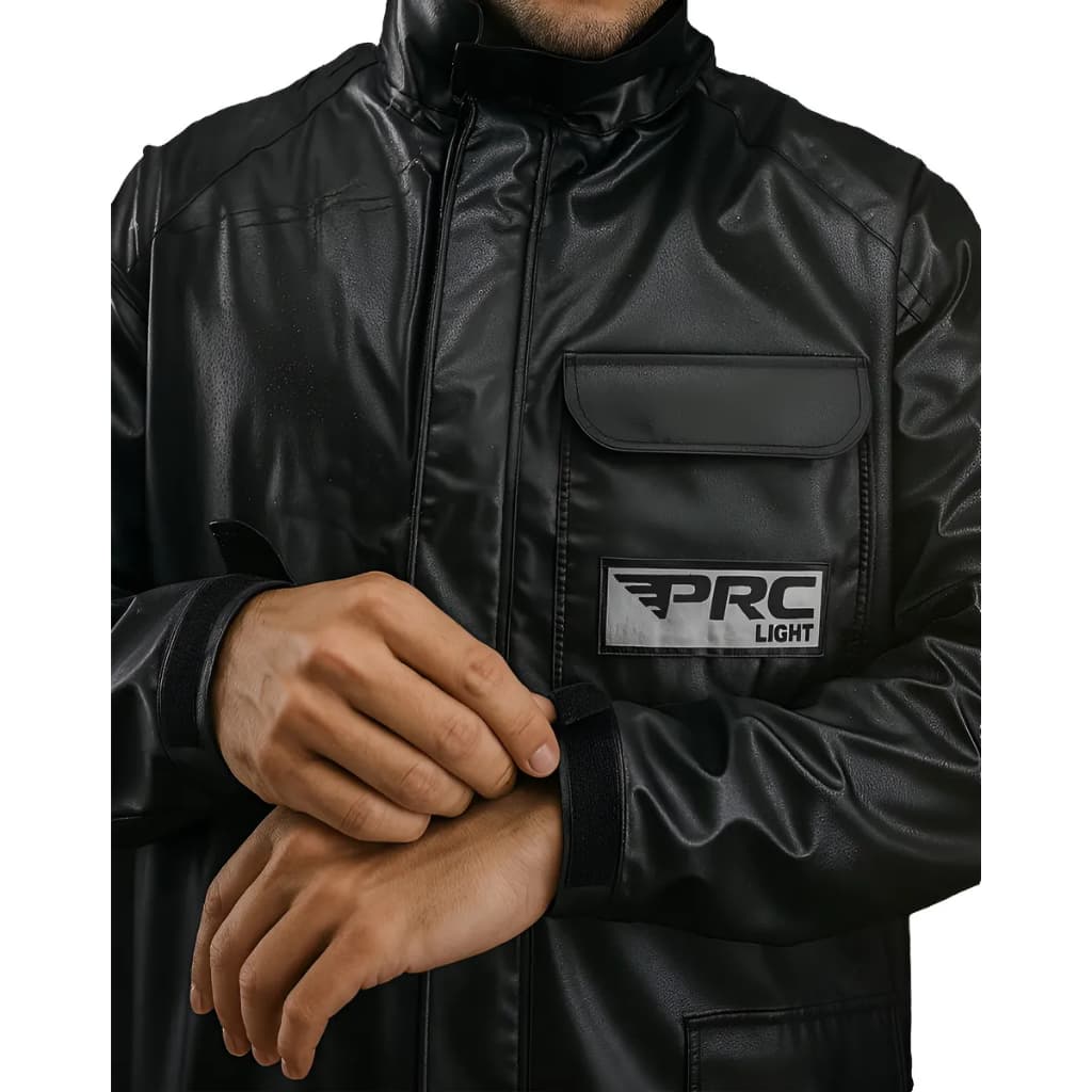 Capa De Chuva Prc Impermeável Para Motoqueiro E Motoboy