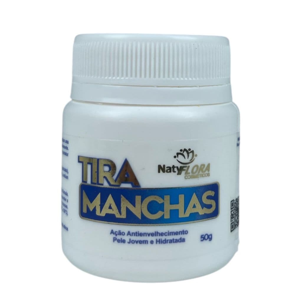 Creme Removedor de Manchas Tira Manchas Ação Antienvelhecimento 50g NatyFlora