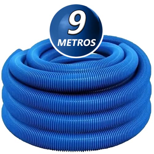 Mangueira para piscina flexivel e flutuante com 9 metros