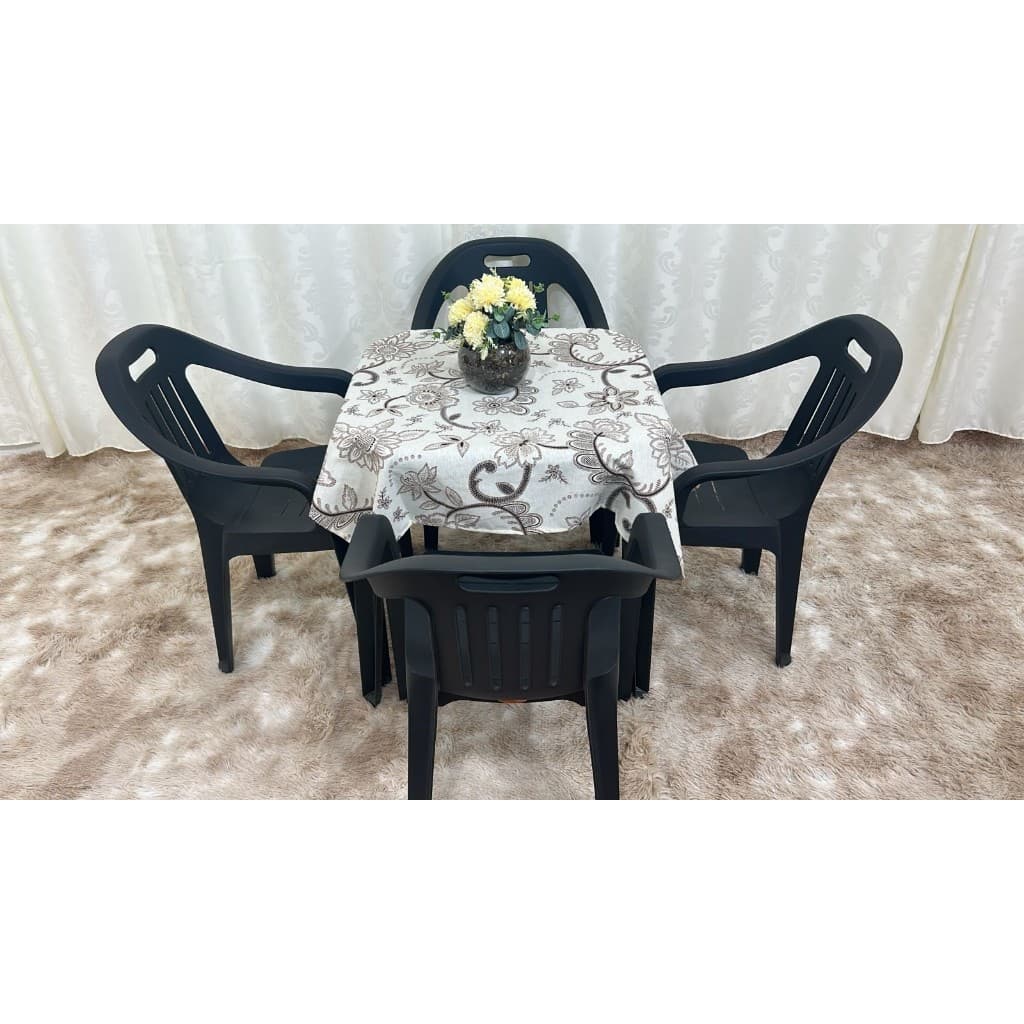 Toalha Forro De Mesa Linho Premium Luxo Quadrada 1,00 X 1,00 para Sala de Estar, Cozinha e Áreas.