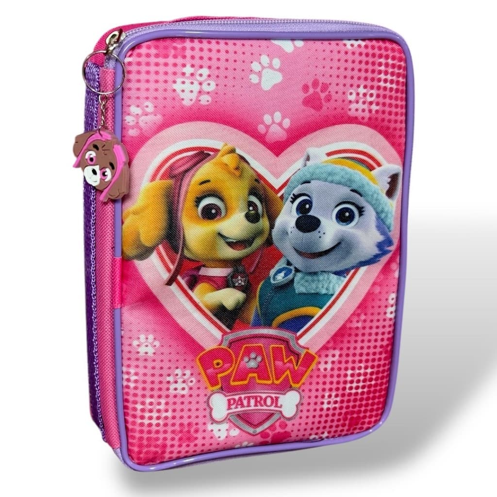 ESTOJO BOX PATRULHA CANINA ESTOJO SKYE ESTOJO BOX 100 PENS ORGANIZADOR ESCOLAR INFANTIL MENINA