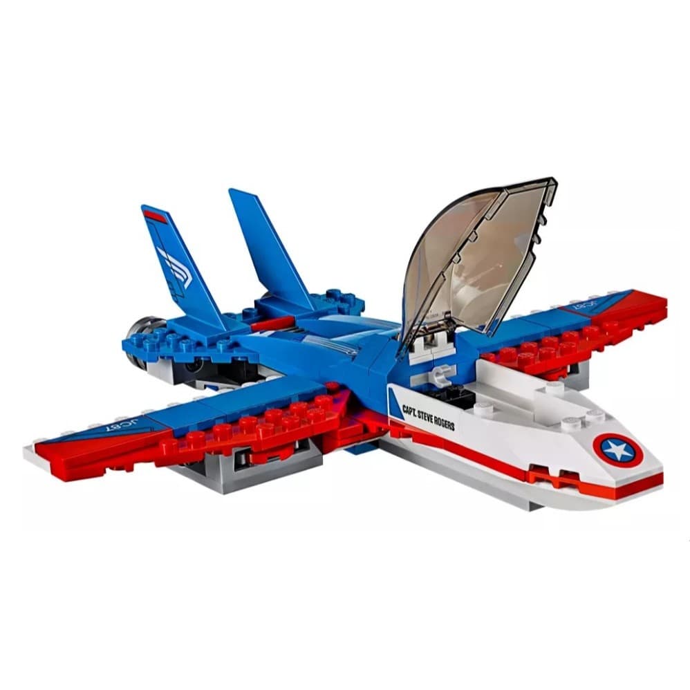 Bloco De Montar Heroes Assemble Aviao Swordsman 186Pcs Sy874