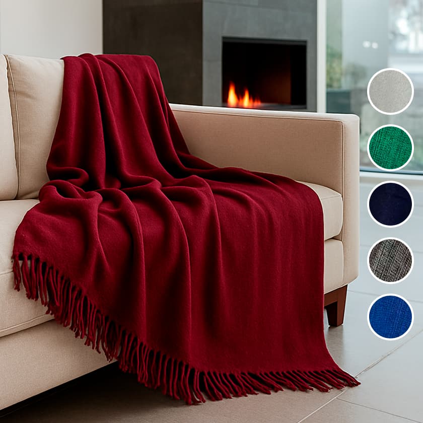 Manta Para Sofá Tipo Capa Protetora Gigante Luxo King 2,40m X 1,80m Decorativa Algodão