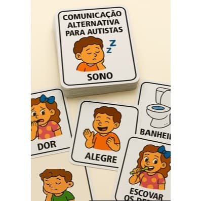 100 Fichas de Comunicação Alternativa Autismo 2026
