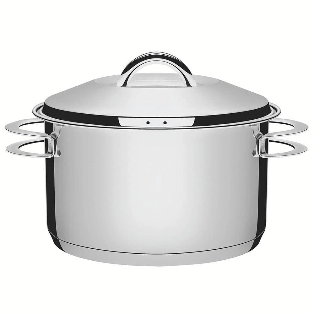 Caçarola Tramontina Solar Funda em Aço Inox Fundo Triplo com Tampa e Alças 16 cm 1,8 L
