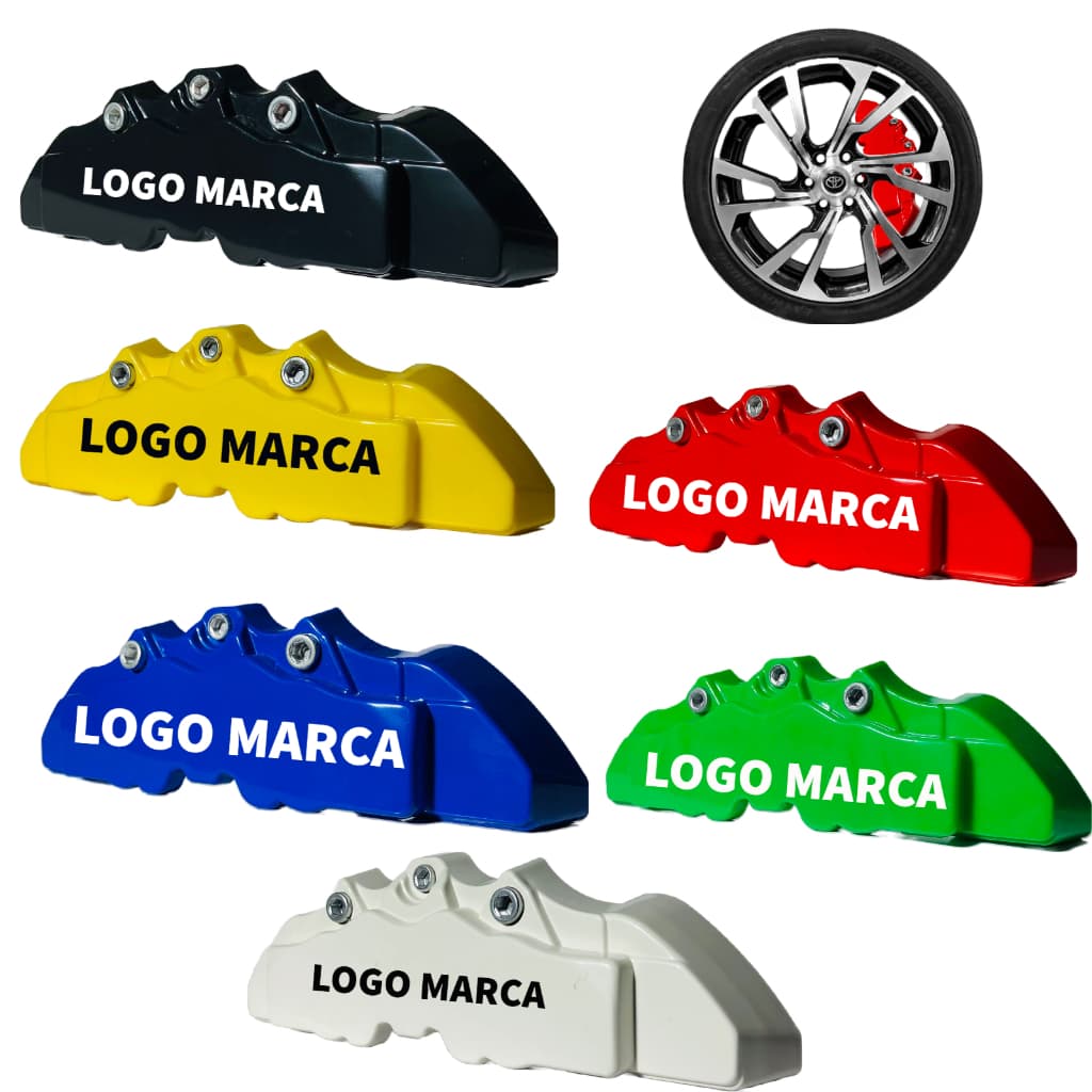 Capa Pinça De Freio Automotiva 1 Unidade + Cola Inclusa Resistente