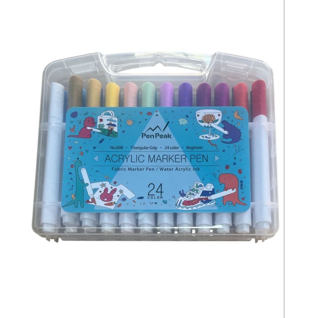 Mark Pen Marca Texto Canetinhas Colorida Caneta Marcadora Touch marker 24/36/48/60 Cores