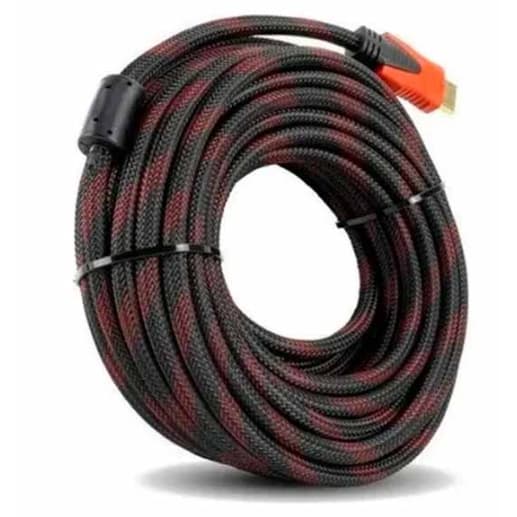 Cabo HDMI 20m Blindado 1.4 com Ethernet  Full HD 3D melhor condução ENVIO IMEDIATO