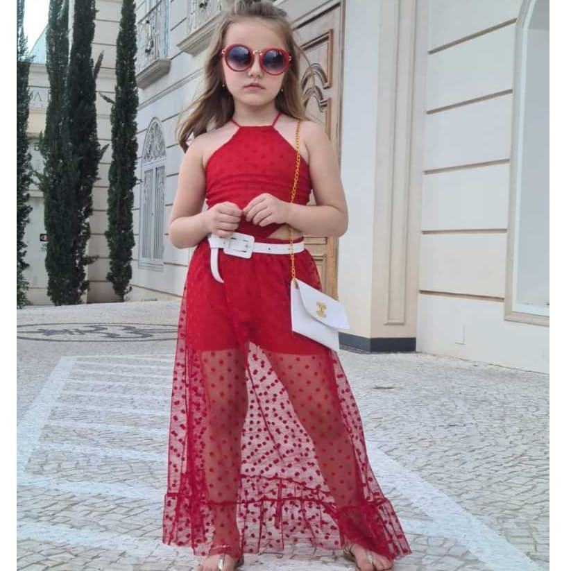 VESTIDO MACAQUINHO FEMININO INFANTIL MODA VERÃO NOVEDAD  natal 2025
