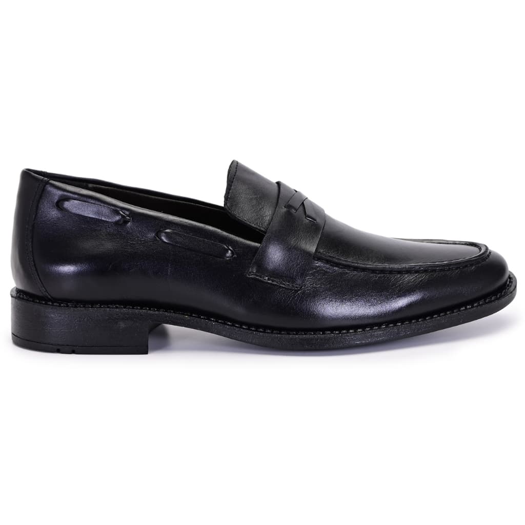 Sapato social masculino Loafer Silva&Silva Estilo Italiano Elegante Couro Legitimo