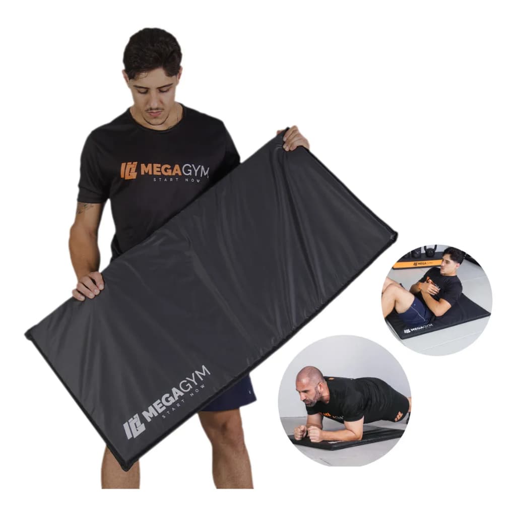 Colchonete De Academia Treino Fitness Abdominal espuma D80 90cmX45cmX2cm
