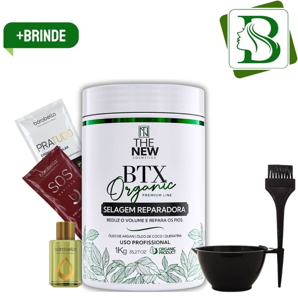 Redutor de Volume BTX Organic Selagem Reparadora 1kg THE NEW