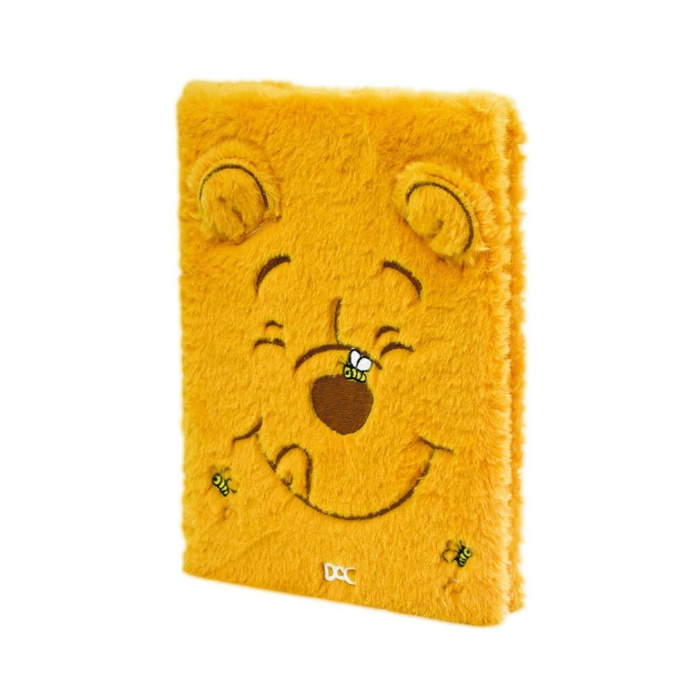 Caderno de Anotações Fluffy Ursinho Pooh | 80 Folhas Decoradas | DAC