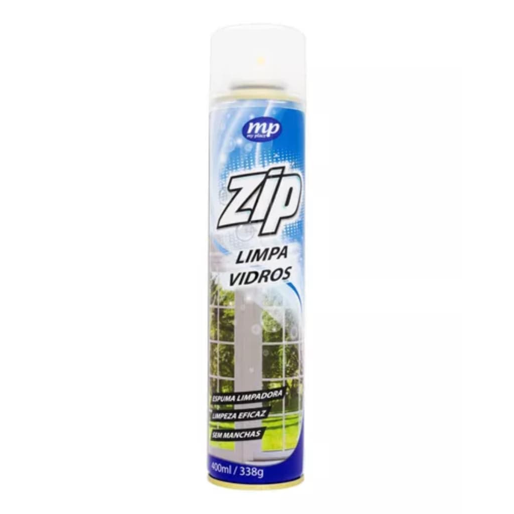 Limpa Vidros Zip My Place 400ml - Box - Espelhos - Vitrines
