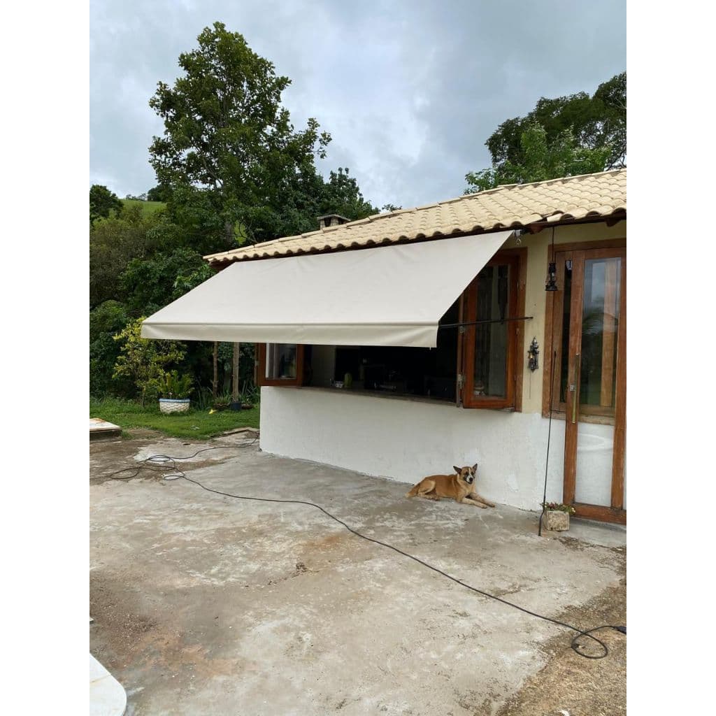 kit Toldo retrátil Lona sob medida 450 x 260 *LEIA DESCRIÇÃO*
