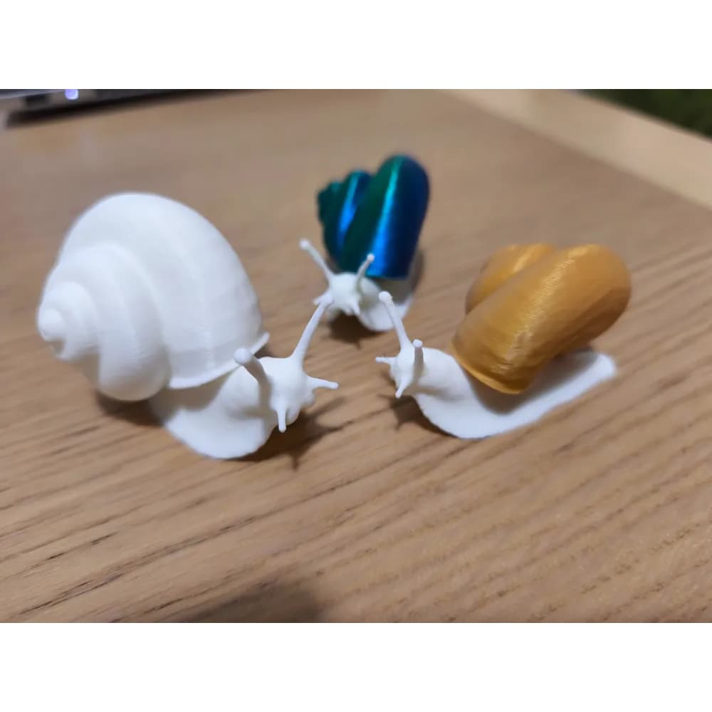 Caracóis Decorativo em 3D para Prateleiras Cenários Divertido etc