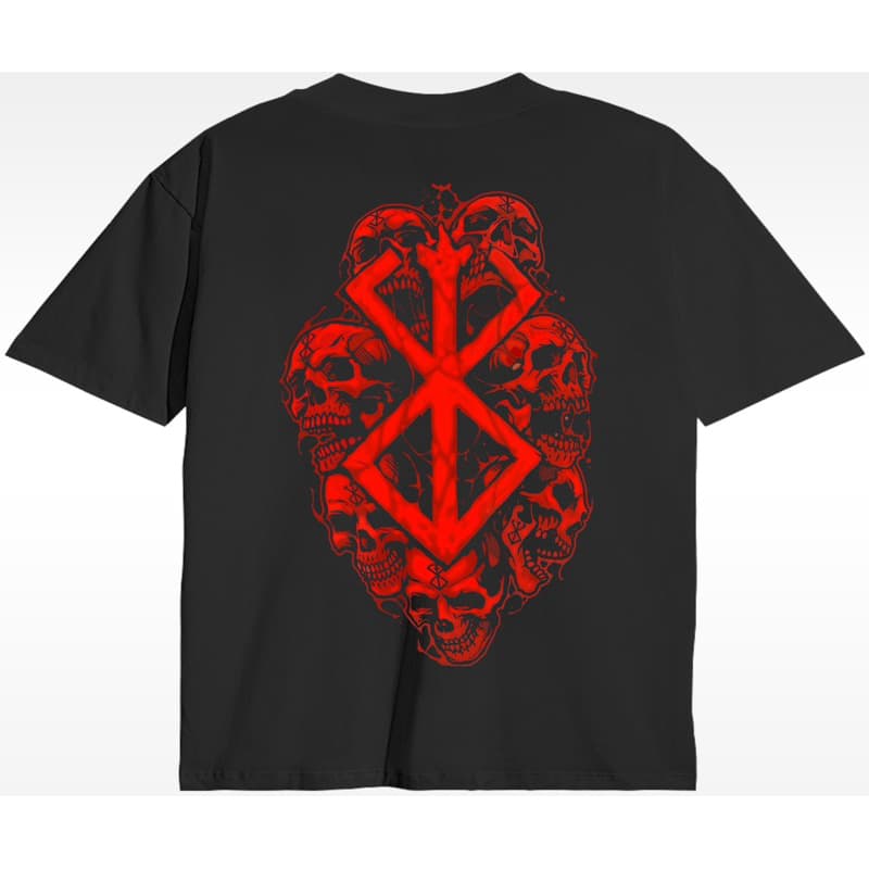 Camiseta Oversized Streetwear BERSERKER
