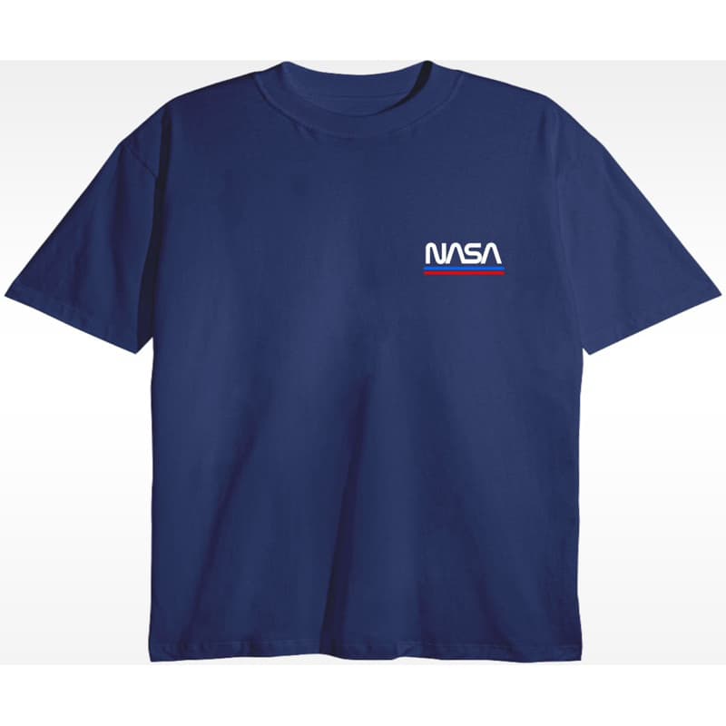 Camiseta Oversized Streetwear NASA