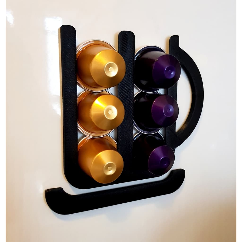 Suporte de Cápsulas Nespresso – Formato Caneca – Montável na Parede - Decoração