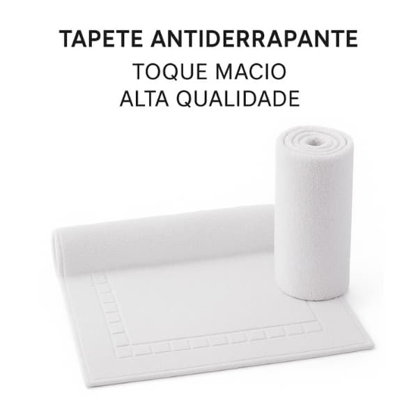 Tapete Absorvente Antiderrapante – Ideal para Banheiro e Área de Chão