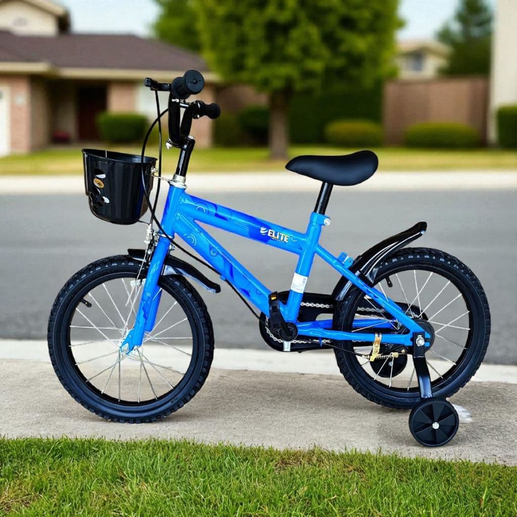 Bicicleta Infantil  Masculinio e Feminina Para Meninas e Meninos 3 a 7 Rodinhas Treinamento Cestinha
