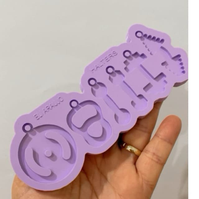 Molde de Silicone alteres de peso cademia