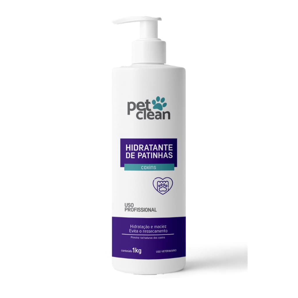 Creme Hidratante de Patinhas Pet Clean – Cães 1kg Pet Shop