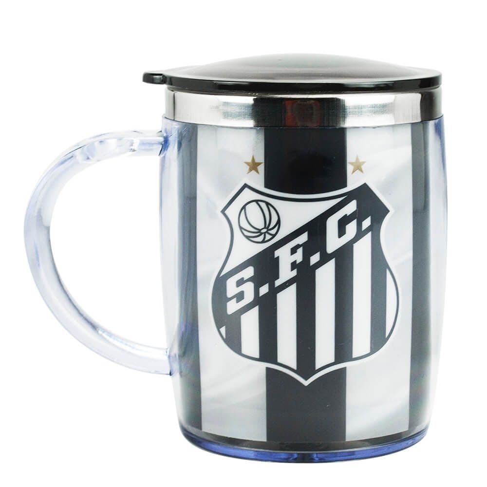 Caneca Térmica Tampa 450ml - Santos