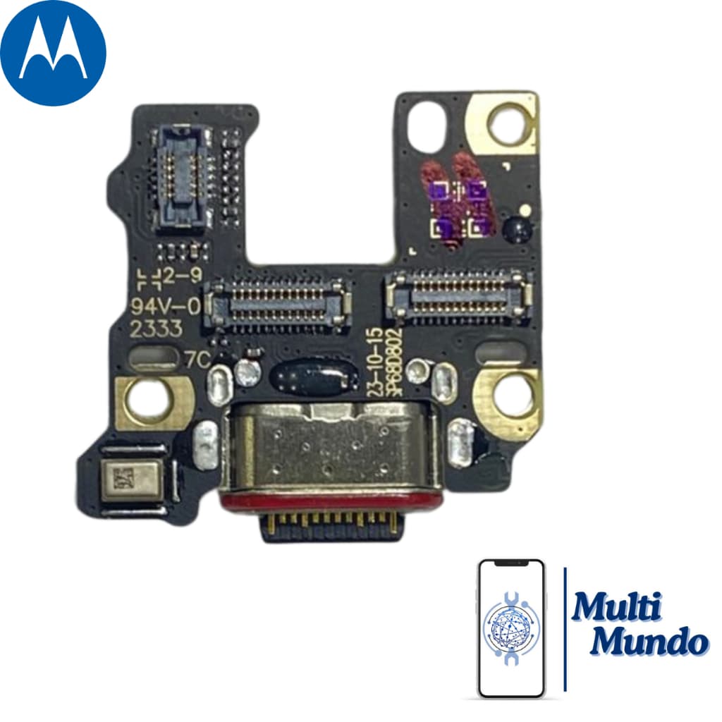 Placa Conector Carga Turbo Ci Para Moto Edge 40 Neo Xt2307
