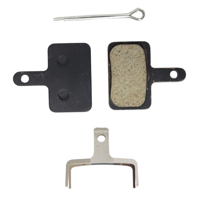 Pastilha para freio a disco hidráulico de bike padrão Shimano MT 200/201 resina para MTB